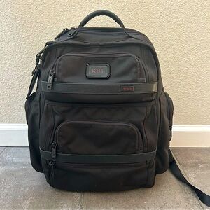 Tumi Alpha backpack, black ballistic nylon